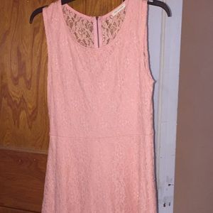 Pink tea N rose dress